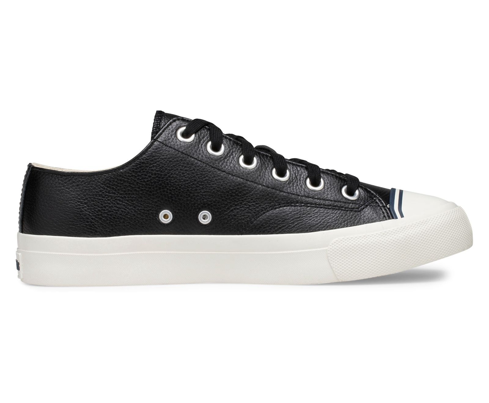 Zapatillas Keds Mujer Negras - Royal Lo Classic Cuero - 605-ZDSVKB